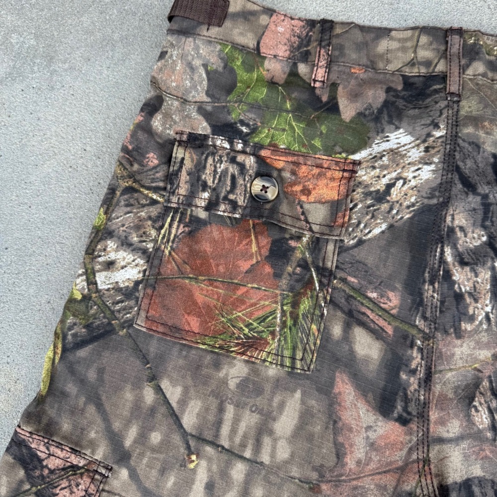 Rustic Ridge Mens Mossy Oak Camo Cargo Pants Ripstop Hunting Tactical Size M - Picture 8 of 10